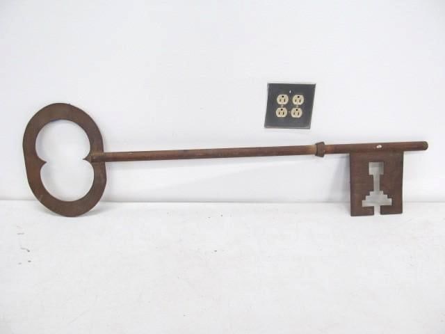 48 Wooden Skeleton Key: Trade Sign/ Wall Decor