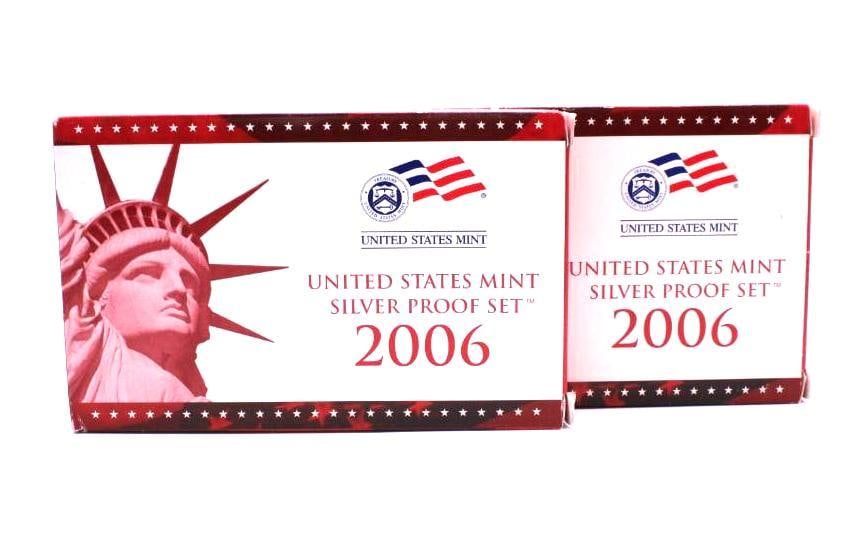 (2) 2006 U.S. Silver Proof Sets (1 of 20)