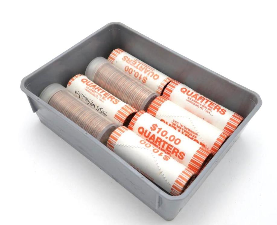 (8) U.S. Mint Rolls of State Quarters (1 of 11)