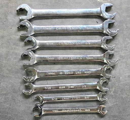 (8) Craftsman Z Series Open End Speed Wrenches (1 of 7)