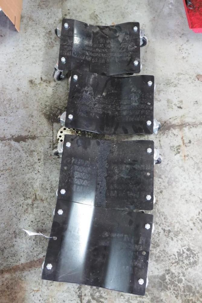 (4) Pentagon Auto Tire Dollies: Location: Garage