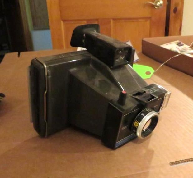 Polaroid Colorpack II Land Camera: incl. original case and Asst. informational packets , Location: basement