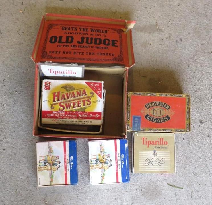 Asst. Vintage Cigar Boxes (1 of 6)