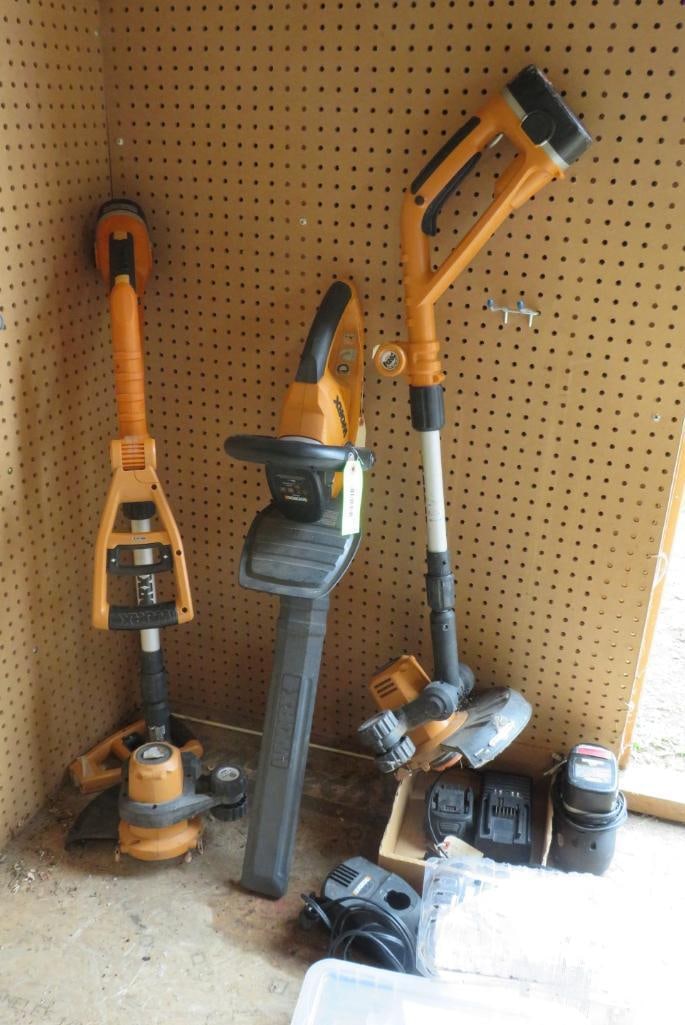 (3) Cordless Worx 18V Power Tools (1 of 7)