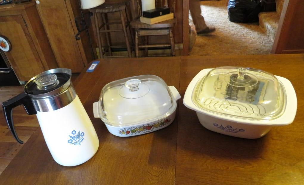 (2) Baking Dishes & Coffee Maker (1 of 9)