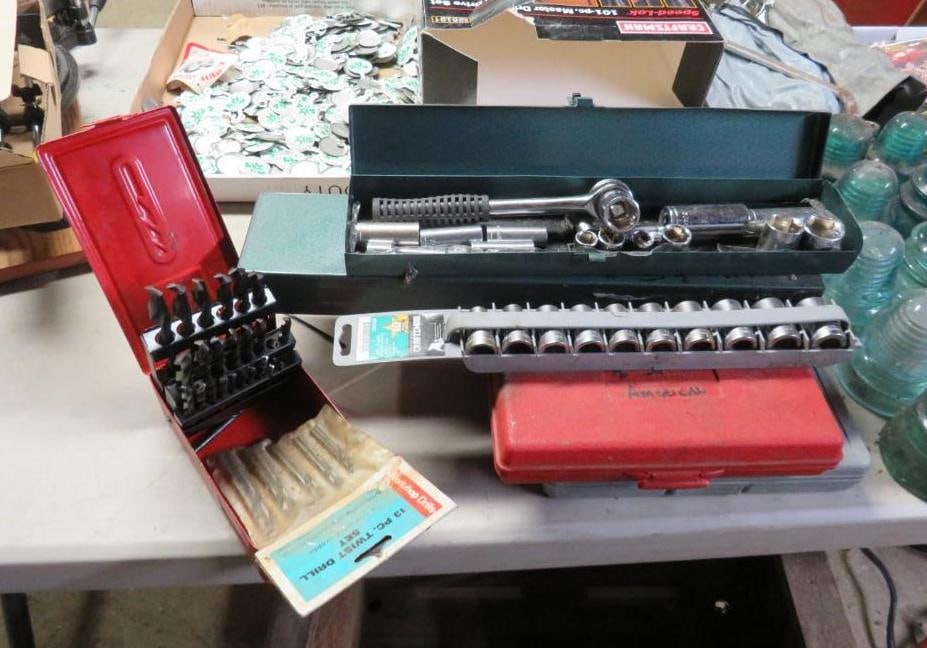 Asst. Incomplete Socket Sets & Drill Indexes (1 of 10)