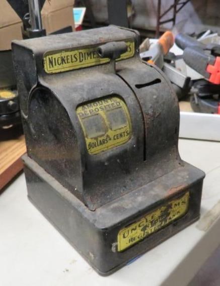 Uncle Sam's 3 Coin Register Bank (1 of 6)