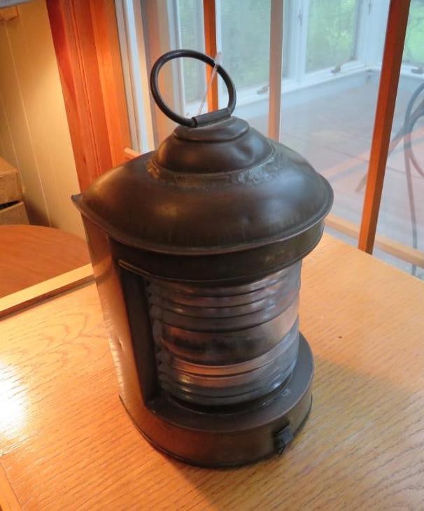 Brass Ship Lamp (1 of 6)