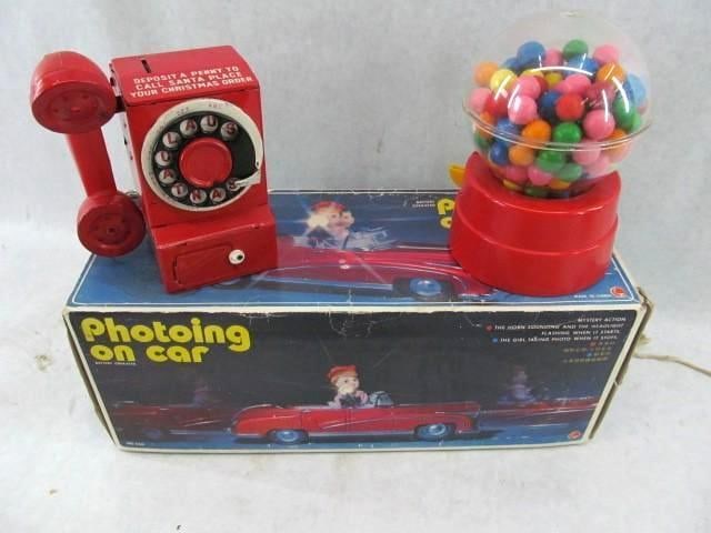 Santa Phone Bank, Gumball Bank & Photoing on Car Toy: Santa Phone Bank, Gumball Bank & Photoing on Car Toy