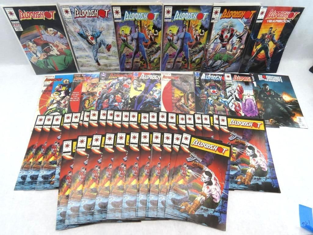 (55+) Bloodshot Comic Books by Valiant (1 of 7)