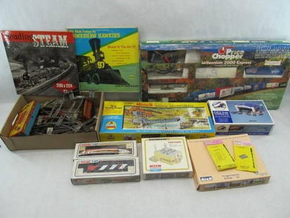 HO & O Scale Model Train Lot: HO & O Scale Model Train Lot