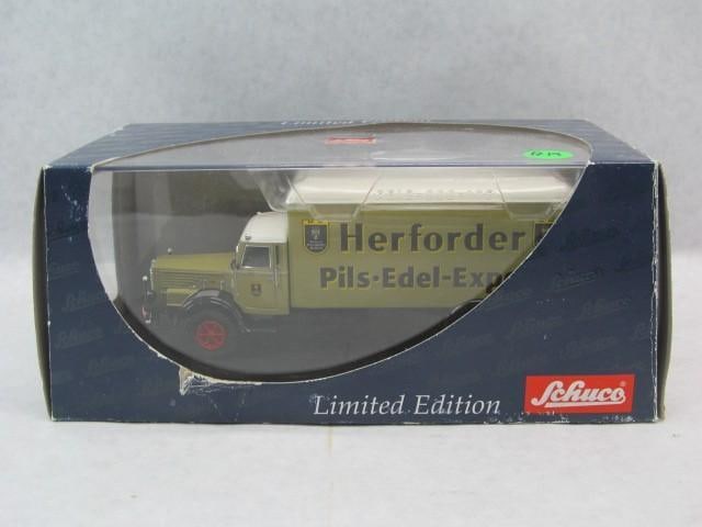Schuco Bussing 8000 Beer Truck: 1:43 Scale; Herforder 03047