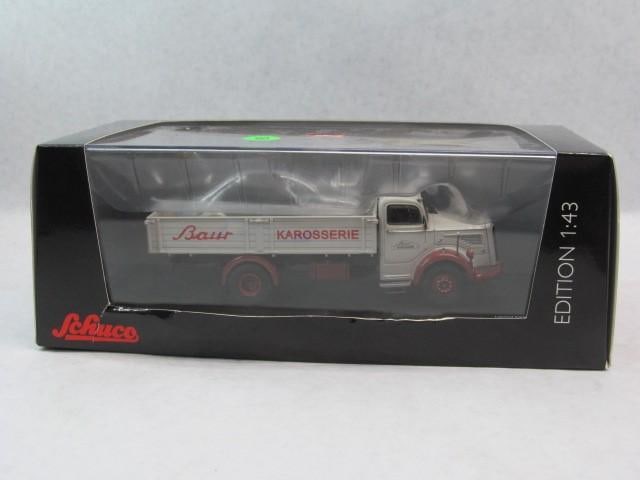 Schuco Mercedes Benz L6600 Car Carrier: 1:43 Scale; 1 of 1000, 450302500