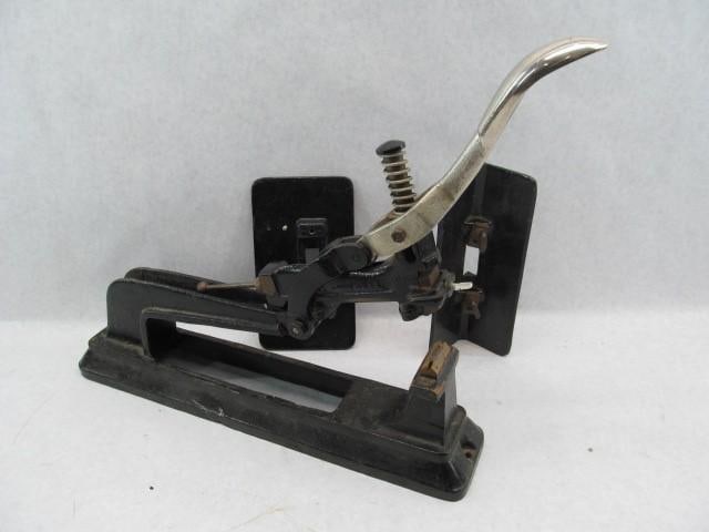 Acme No. 1 Industrial Strength Cast Iron Stapler: 18" long