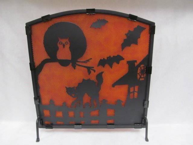 Contemporary Halloween Motif Fire Screen (1 of 3)