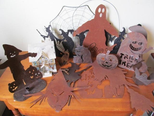 Halloween Metal Cut Outs: Halloween Metal Cut Outs