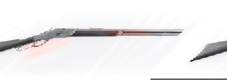 Winchester Model 1873 Lever Action Rifle: s.n. 71809, .38-40, 24" round barrel, full magazine, ca. 1881. Antique 