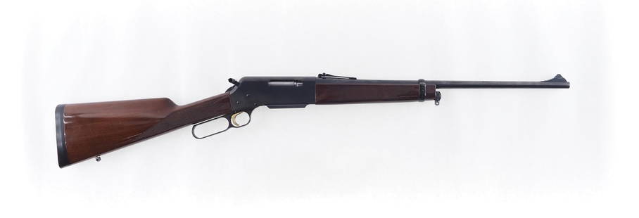 Browning Model 18 BLR Lever Action Rifle: s.n. 07585NX227, 7mm-08, 20" tapered round barrel, checkered wood and (1) magazine. Modern (25-0120) 