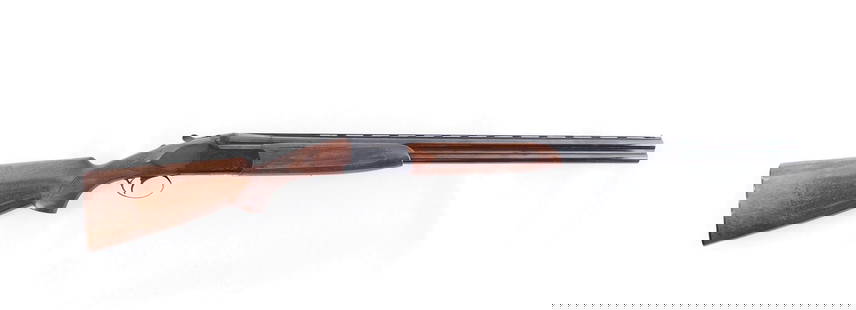 Franchi Falconet Over/Under Shotgun: s.n. 3005632, 20 Ga., 26" ventilated rib barrels, 3" chambers, improved and modified chokes, single selective trigger, ejectors, scroll and game bird engraved frame, checkered stock and forend,