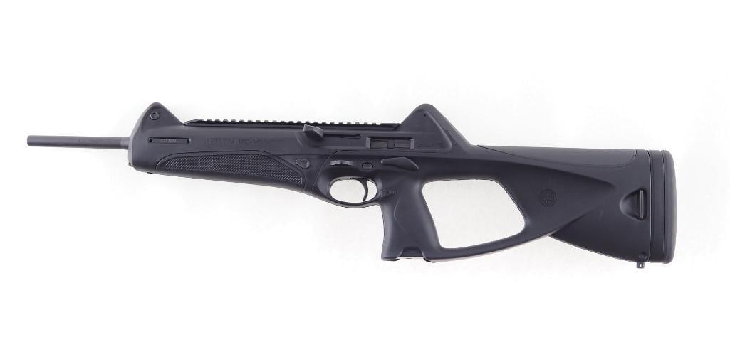 Beretta Model Cx4 Storm Semi-Automatic Rifle: s.n. CX52111, 9mm, with (2) 15 round magazines. In excellent condition with the factory case. Modern (25-0128)