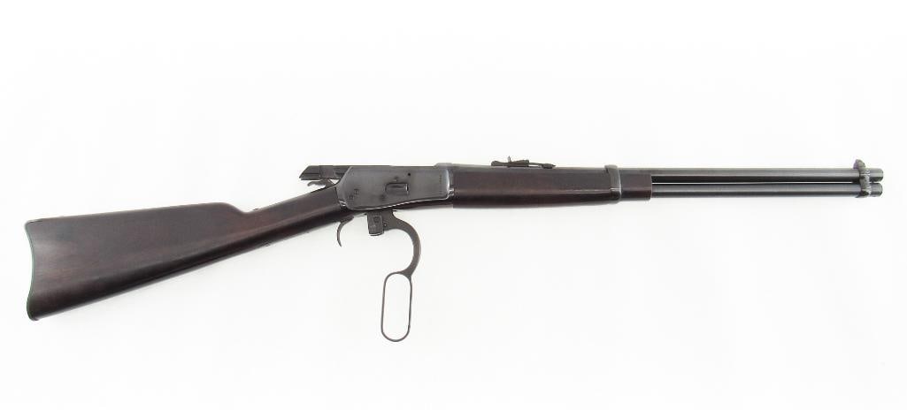Rossi Model 92SRC Lever Action Rifle: s.n. AM024311, .45 Colt, 20" barrel, full magazine. Very good to excellent overall condition with a couple of scratches on the left side of the stock. Modern (25-0263)