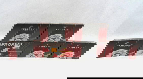 (300) Federal 9mm Luger Cartridges: 115 Gr. FMJ 