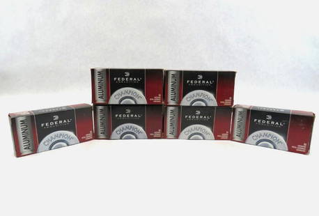 (300) Federal 9mm Luger Cartridges: 115 Gr. FMJ, aluminum case 