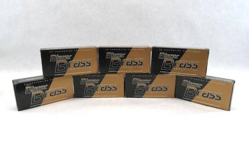 (350) Blazer Brass 9mm Luger Cartridges: 115 Gr. FMJ 