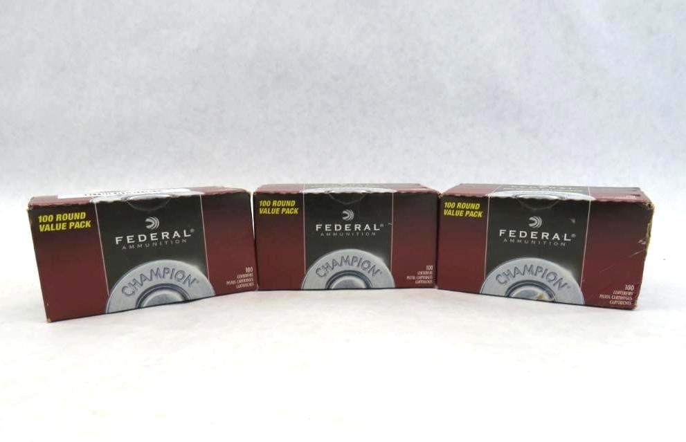 (300) Federal .40 S&W Cartridges: 180 Gr. FMJ