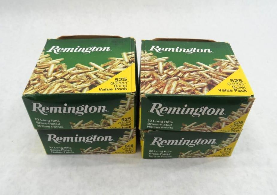 (2100) Remington Golden Bullet .22 LR Cartridges (1 of 7)