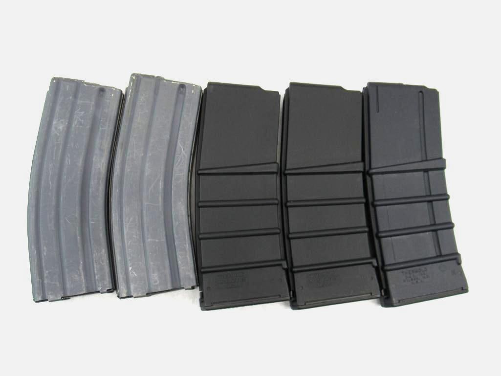 (5) 30 Round AR Platform 5.56 Magazines (1 of 4)