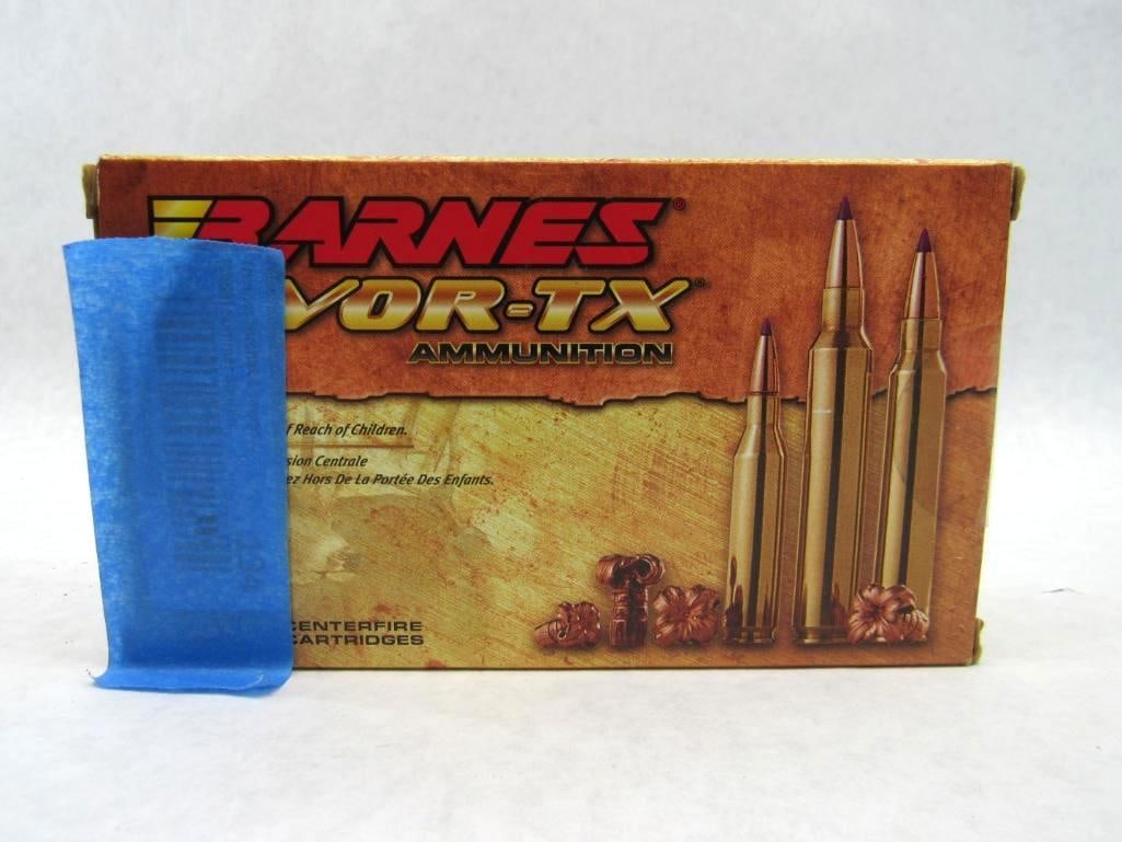 (13) Barnes .338 Winchester Magnum Cartridges: 225 Gr. Tipped TSX BT