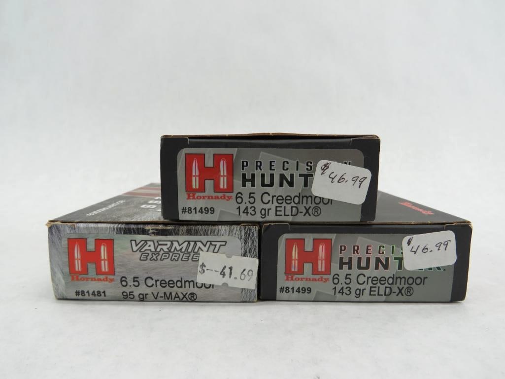 (44) Hornady 6.5 Creedmoor Cartridges (1 of 3)