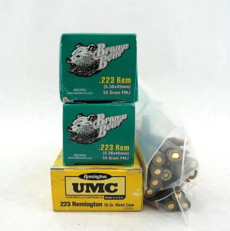 (70) .223 Remington Cartridges (1 of 6)