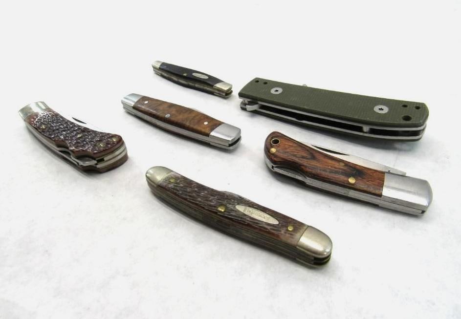 (6) Folding Knives (1 of 20)