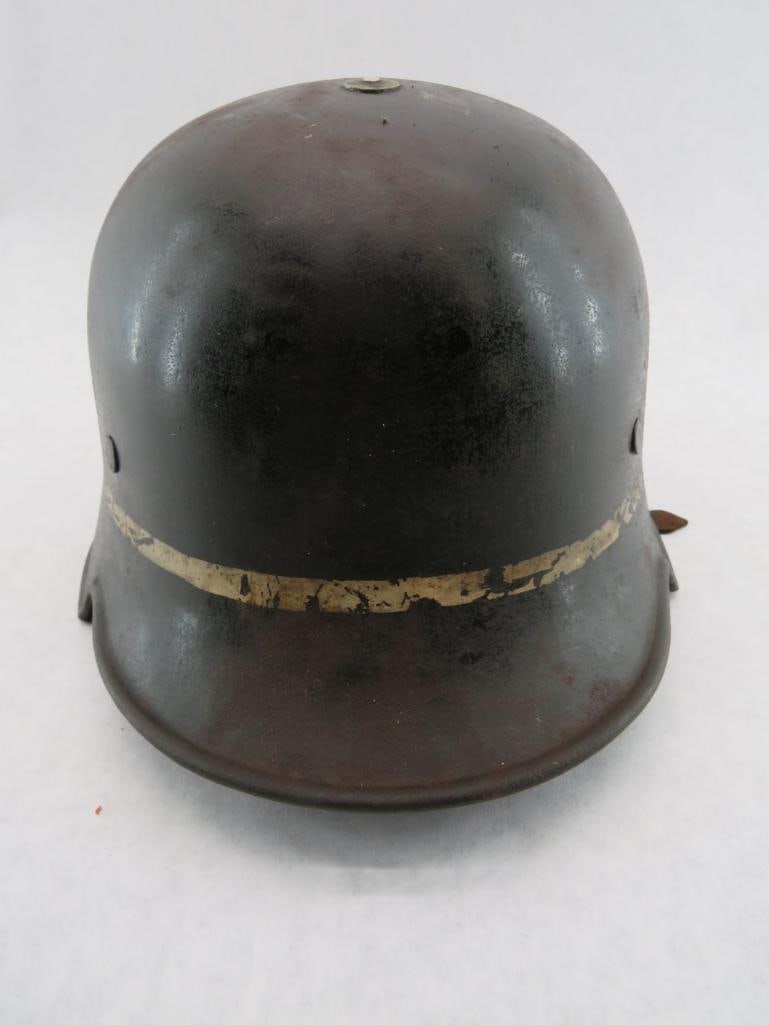 German WWII Luftwaffe Fire Service Helmet (1 of 15)