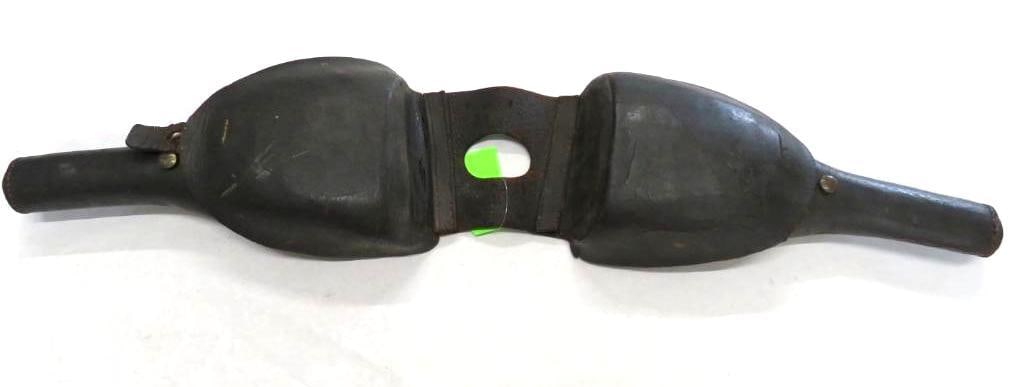 Antique Leather Saddle Pommel Holsters (1 of 18)