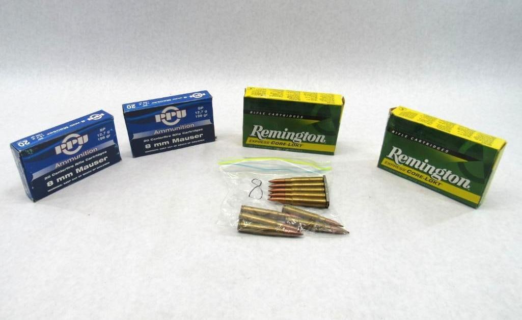 (90) 8mm Mauser Cartridges (1 of 20)
