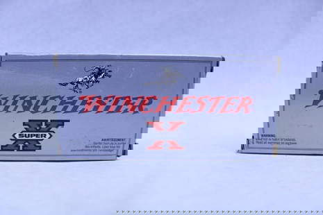 (1) Box of Winchester .38-55 Cartridges: (1) Box of Winchester .38-55 Cartridges