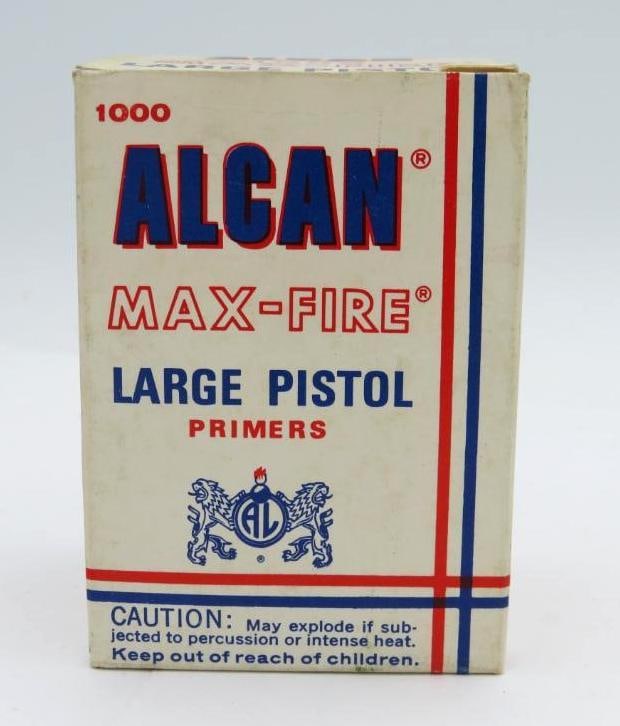 (1000) Alcan Maxfire Large Pistol Primers: (1000) Alcan Maxfire Large Pistol Primers