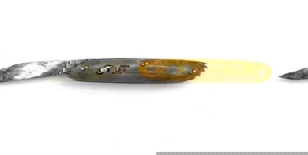Edgemaster Assisted Opening Pocket Knife: made in USA, ca. 1930's-1950's