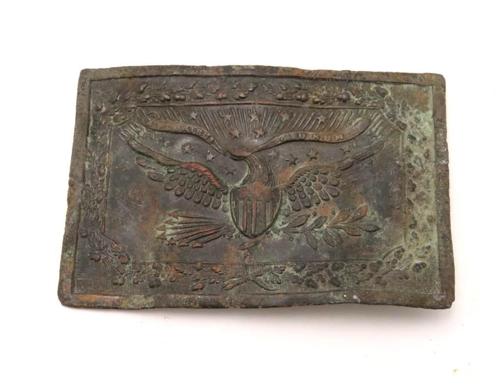 Antique U.S. Military Buckle: 2" x 3.125"