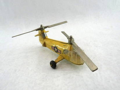 Hubley Kiddie Toy Helicopter: Hubley Kiddie Toy Helicopter