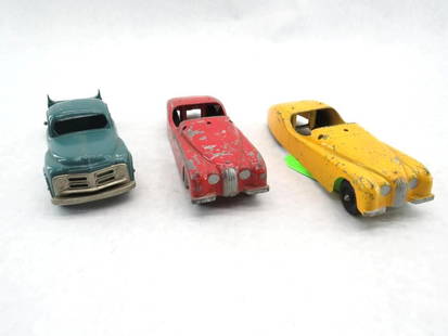 (3) Hubley Kiddie Toy Vehicles: (3) Hubley Kiddie Toy Vehicles