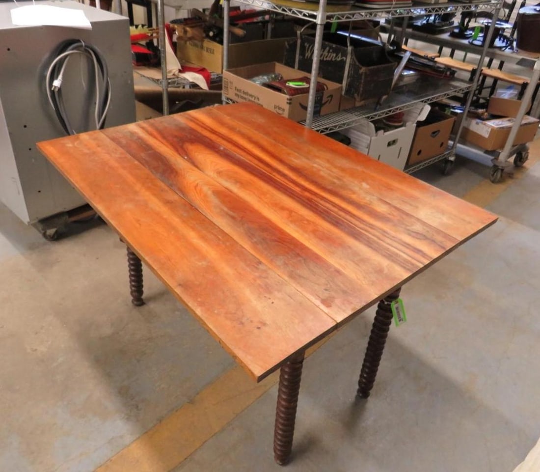 Antique Cherry Drop Leaf Table (1 of 5)