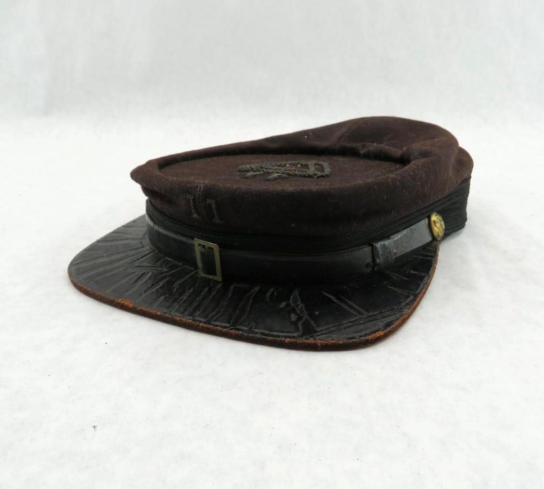 Civil War Period Union Officer's Kepi: VT 11th Infantry (?)
