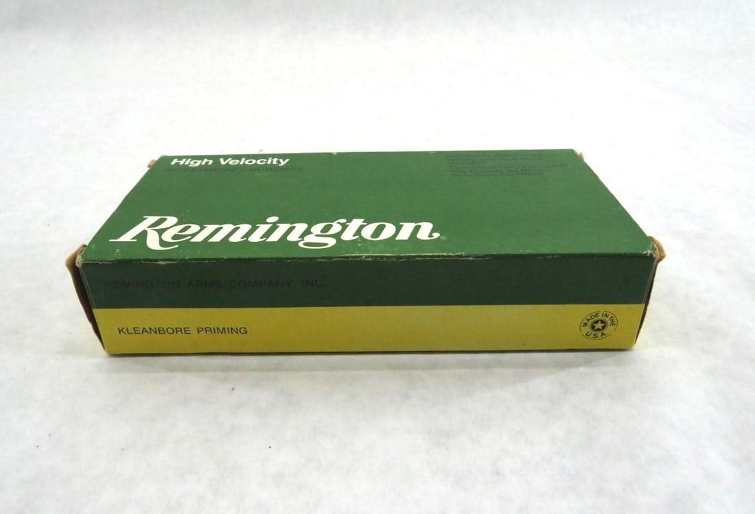 Box of Remington .45-70 Cartridges: Box of Remington .45-70 Cartridges