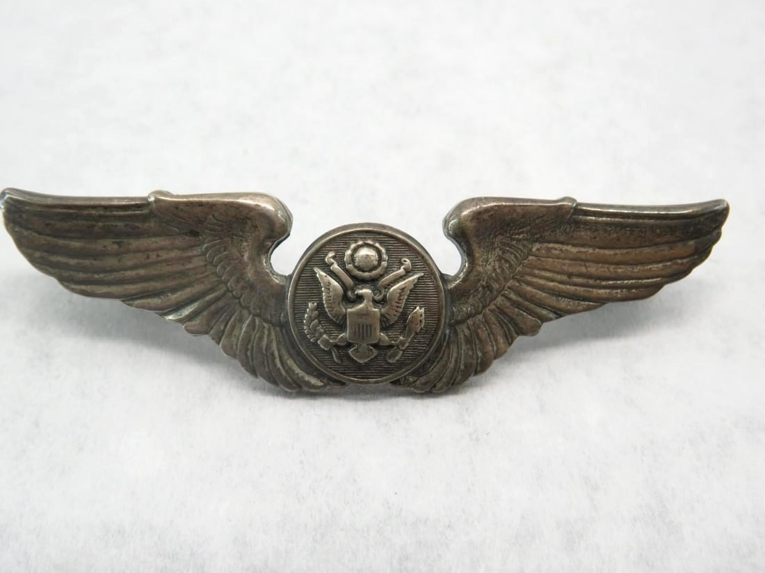 Vintage Sterling Silver U.S. Army Air Force Wings (1 of 6)