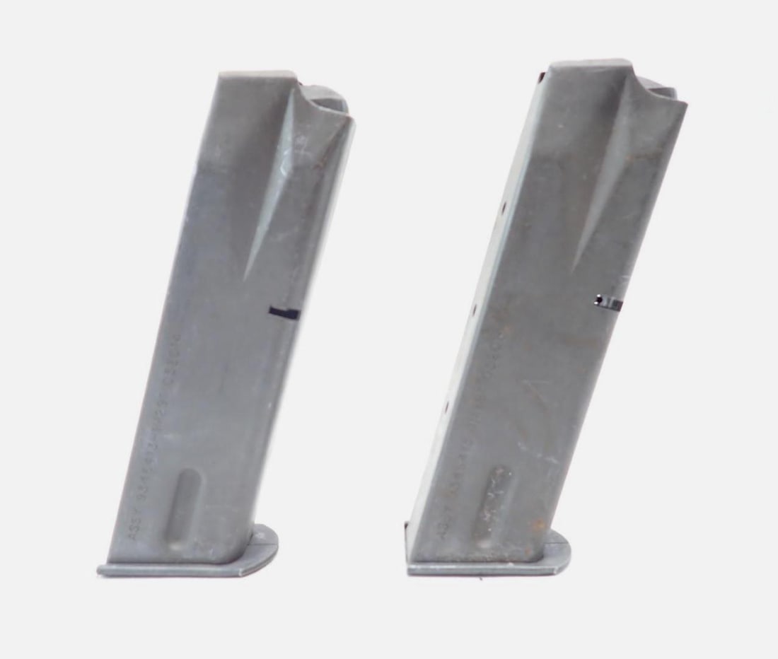 (2) USGI M9/Beretta 92FS 15 Round 9mm Magazines (1 of 5)