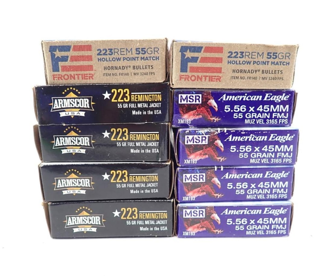 (10) Boxes of .223 Remington Cartridges (1 of 3)